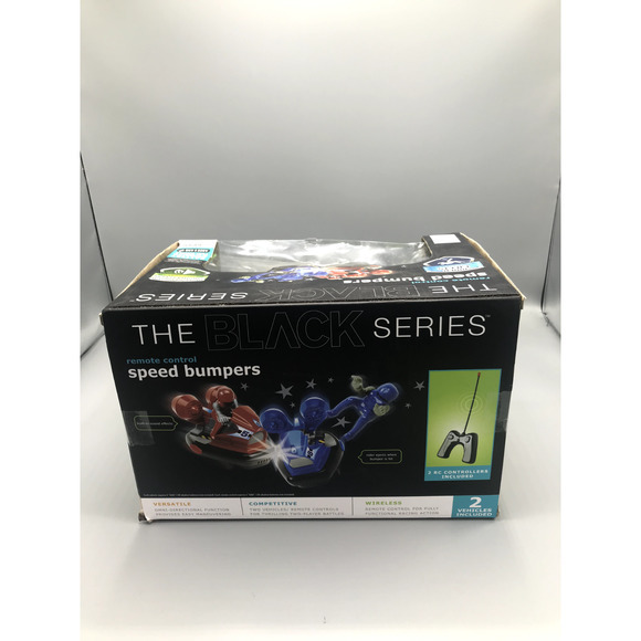Remote Control Speed Bumpers The‎ Black Series New and NOTE crumpled box top - Picture 5 of 7